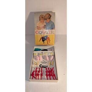 Vintage 1949 Build a Cootie Game Schaper COMPLETE SET, Original Box, #200